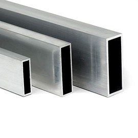 AW-6060 Rectangular Aluminium Tube 40 x 10 x 2 mm Length 1000 mm (100 cm) Cut to Size