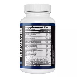 justripenutrition Prostazen Pills - Supports Prostate Health & Vitality Supplement - 2 Bottles