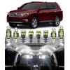 BMT xms Car Interior LED Light Replacement for Toyota Highlander