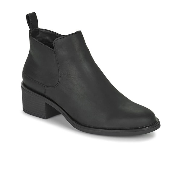 Clarks New Women's Memi Zip Boot Black Leather 9.5