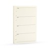 Spiral Notebook Refill Weekly Planner Refill,Undated 6 Hole Insert Paper,for