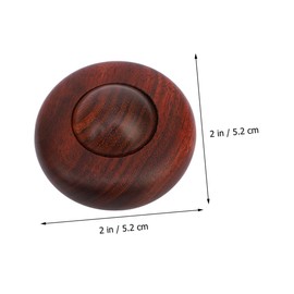 FRCOLOR Wooden Massage Hand Tool Portable Handball Rolling Massage Muscle Tension Hand Relaxing Balls