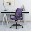 Topeakmart Mesh Desk Chairs with Wheels & Armrest, Adjustable Ergonomic