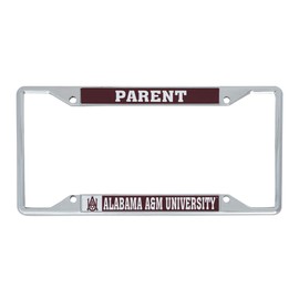 Desert Cactus Alabama A&M University Car Accessories Bulldogs Metal License Plate Frame and Tag Holder for Front or Rear of Car (Parent)