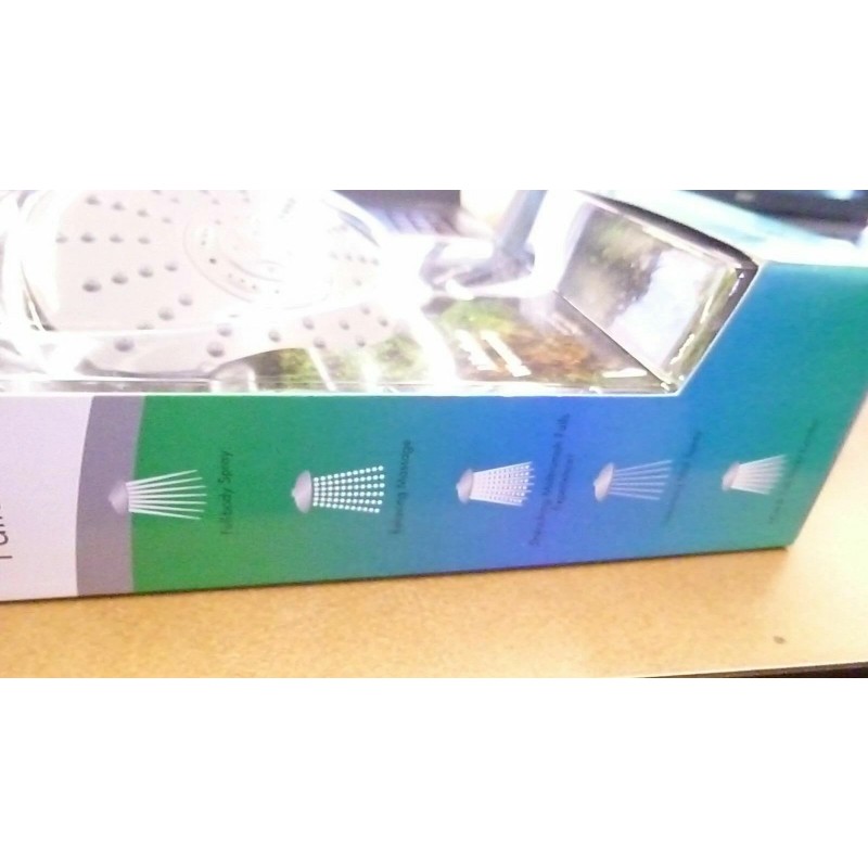 ConservoCo " Waterfall Series" 5 Function Handheld Showerhead