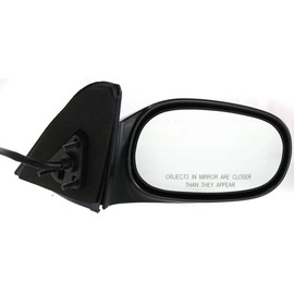 FITRITE AUTO PARTS New Right Passenger Side Power Door Mirror For 1998-2002 Toyota Corolla Sedan, Prizm, Power, Non-Folding, Non-Heated, Paintable TO1321129 8791002190C0