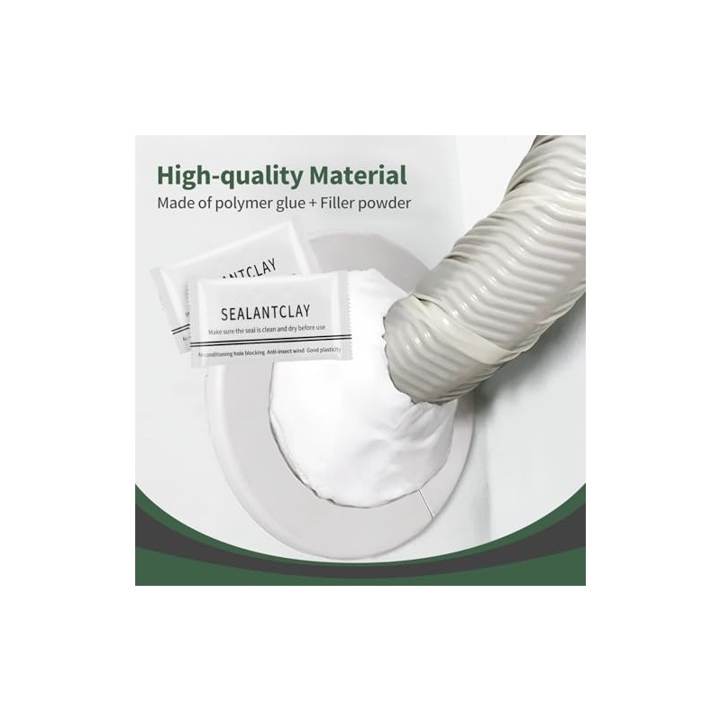 Waterproof Duct Seal Repair Putty - 8 Pack of Flexible