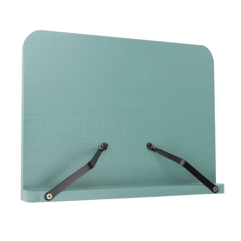 Book Stand Adjustable Angle Foldable Small Desk Bookrest with Page