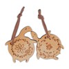Mr. & Mrs. Panda Couple Key Ring Turtle in Love
