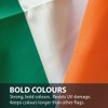 NWFlags Outdoor Heavy Ireland Flag 5ft x 3ft 110d Knitted