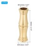 PATIKIL Lamp Solid Brass Spindle, 4 Pcs Turned Brass Spindle