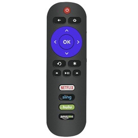 Replacement Remote Compatible with All TCL Roku TV - No Setup Required