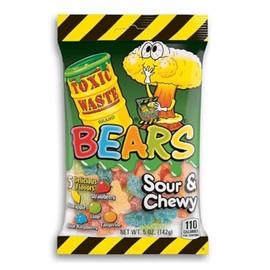 Toxic Waste Bears Sour & Chewy 142g Including Steam-Time ThankYou