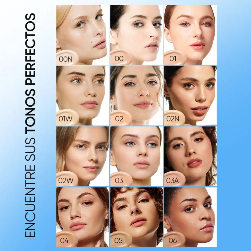 Skintific Power Matte Cushion Control Grasa Larga Duración