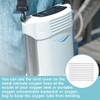 10 Pack Oxygen Tube Support Crimp Straightener for Portable Oxygen