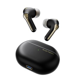 SoundPEATS Capsule3 Pro+ Wireless Earbuds, Adaptive Noise Cancelling Bluetooth Headphones Hi Res HiFi Stereo Sound with xMEMS Speaker, True Wireless ANC Earphones & LDAC, 6 Mic 43H Playtime
