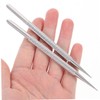 SAFIGLE 4pcs Stainless Steel Nail Dotting Tool Cuticle Remover Precision
