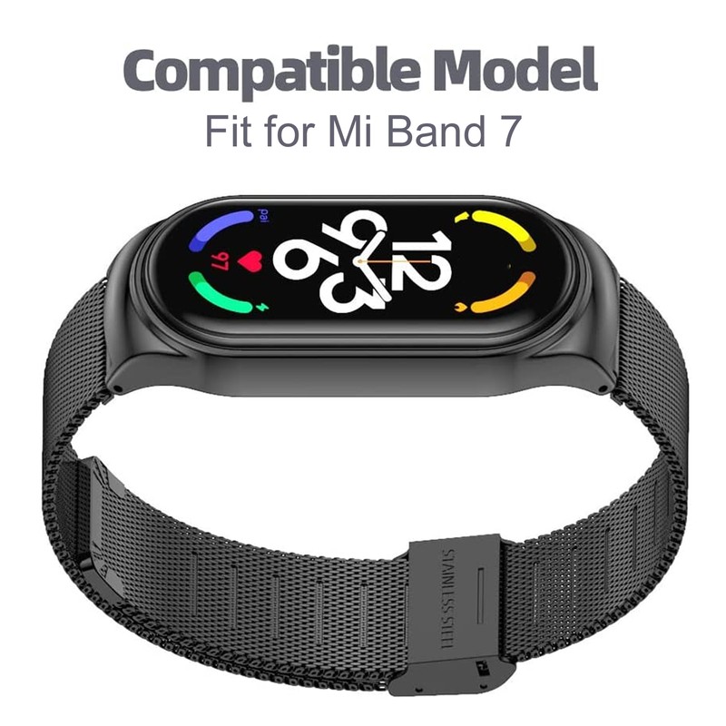 Stainless Steel Mesh Strap Fashionable Breathable Flexible Replacement Band Accessory