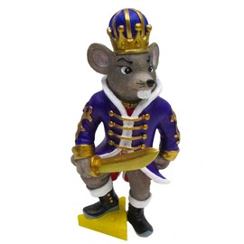 Nutcracker Ballet Gifts Mouse King Standing on Cheese Resin Ornament- Collectible 2019 Edition Christmas Tree Ornament - 4 inch Ornament