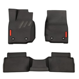 BaseLayer Floor Mats for Toyota Tacoma (2024-2025) Double Cab – Front & Rear
