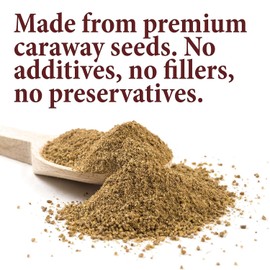 The Spice Way Caraway Seeds - Ground (4 oz) key ingredient in harissa, great for rye bread, pickles, sauces and spice blends.