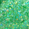 2oz Glitter Bottle Shaker:_Pistachio