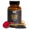 Multivitamínico Hombre Maca Negra Roja Ginseng Zinc Cápsulas Health Hack