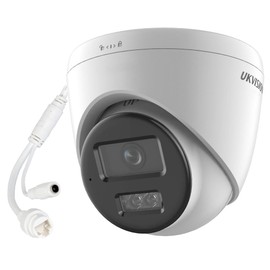 UKVISION 3K Smart Hybrid Security Camera, 2.8mm Lens, Human/Vehicle Detection, Two-Way Audio, IP67 Waterproof