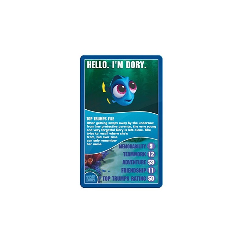 Finding Dory Top Trumps Card Game