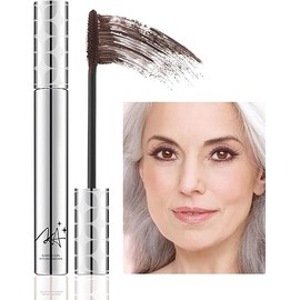 Mascara for Older Women 60 Plus, Brown Mascara Volume and Length for Mature Women with Thinning Lashes, Prime Máscara Waterproof Long Lasting Volumizing, Hypoallergenic Máscara for Sensitive Eyes-02