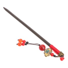 Baluue Hanfu Hairpin Girl Hair Clips Japanese Chinese Hair Chopsticks Women Hair Stick Hanfu Hair Stick Gem Hair Stick Hair Pin Stick Hair Bun Chopstick Chinese Hair Stick Ebony