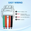 Nilight Ditch Lights Push Button Switch 12V ON Off Switch
