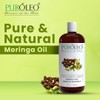 PUROLEO Moringa Oil 8 Fl Oz/236 ML (Packed In Canada)