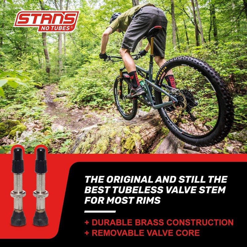 NoTubes Stan's Tubeless Road Valve Stem - Rectangular Stopper