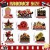 Blosssound 9 Pcs Movie Night Party Decorations Movie Theme Wooden