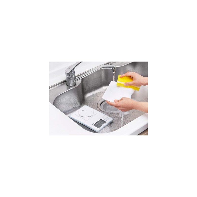 Tanita KW-220 Washable Digital Cooking Scale, White, KW-220-WH 1070895 [1