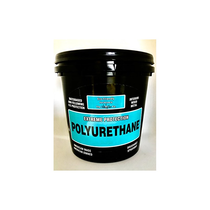 CrystaLac Extreme Protection Water Based Polyurethane (Satin, 32oz Quart)