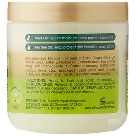 African Pride Olive Miracle Anti-Breakage Formula Crème 170 g/6 oz