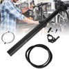 7075 Aluminium Alloy Black Road Bicycle Wire Control Oil Pressure