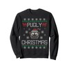 Pugly Christmas Ba Ham Pug Ugly Christmas Sweater Pug Dog