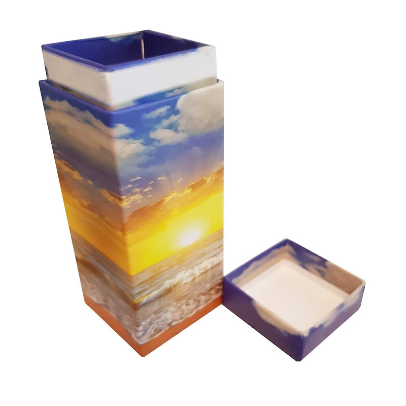 ScatterPod Sunset Ocean Scattering Keepsake Cremation Urn