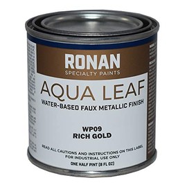 Ronan Aqua Leaf 8 Oz Rich Gold