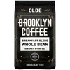 BROOKLYN COFFEE Whole Bean, Breakfast Blend Light Medium Roast (5lb)