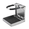 YaeMarine Stainless Steel Adjustable Folding Drink Holder Cup Holder for
