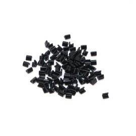 Y.K.K F2-228 Fastener Fastener Top Stop Parts, 50 Pieces, For Vislon / Compatible with No. 3, Black Paint