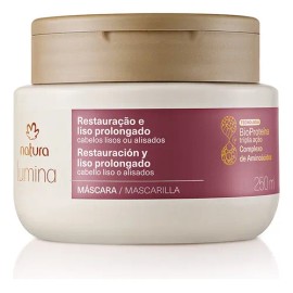 Natura Mascarilla Lumina Restauración y Liso Prolongado