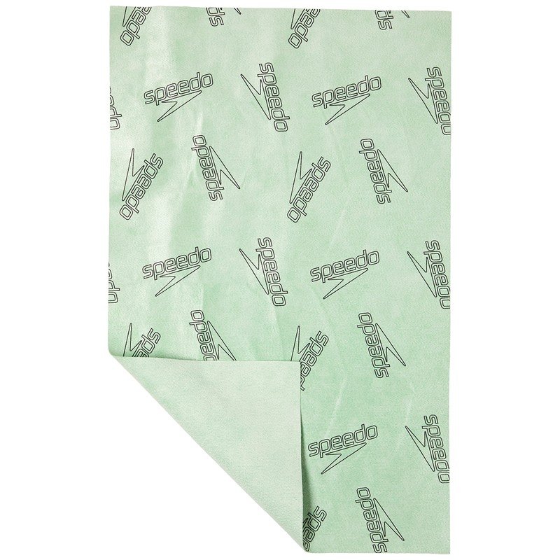 Speedo SE62152 Stack Micro Chamois Towel (L), Green