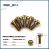 Arashi Rear Brake Disc Rotor Bolts Screws For Yamaha YZF