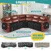 Ruaozz Extra Large Recliner Sectional Couch Covers Waterproof Couch Cover