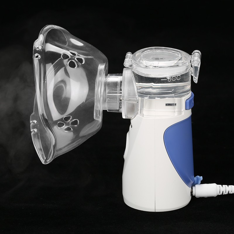 Portable Ultrasonic Nebulizer Compressor Machine System Kit Inhaler Spray Steamer